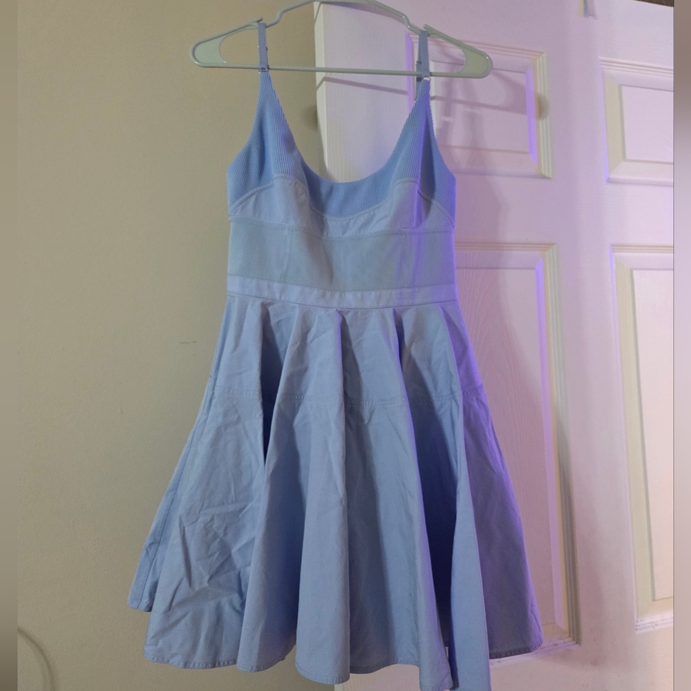 Alexander Wang Sky Blue Mini Dress